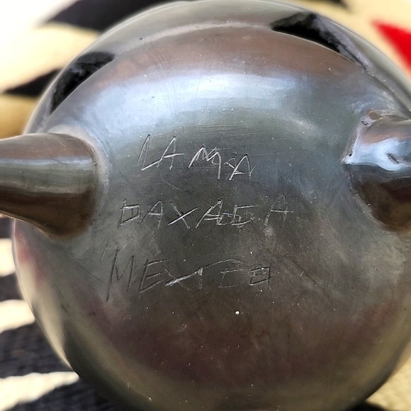 VTG LAMA OAXACA MEXICO POTTERY - Picture 2 of 8